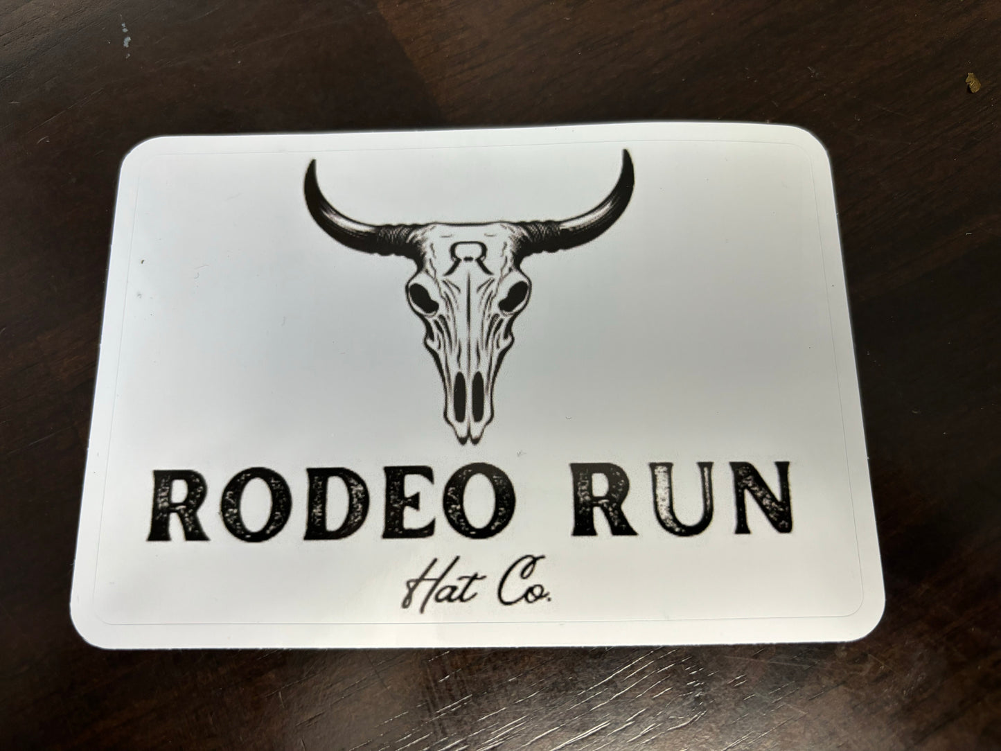 Rodeo Run's Sticker