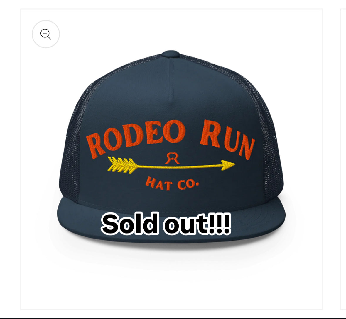 Rodeo Run's Native Arrowhead Hat