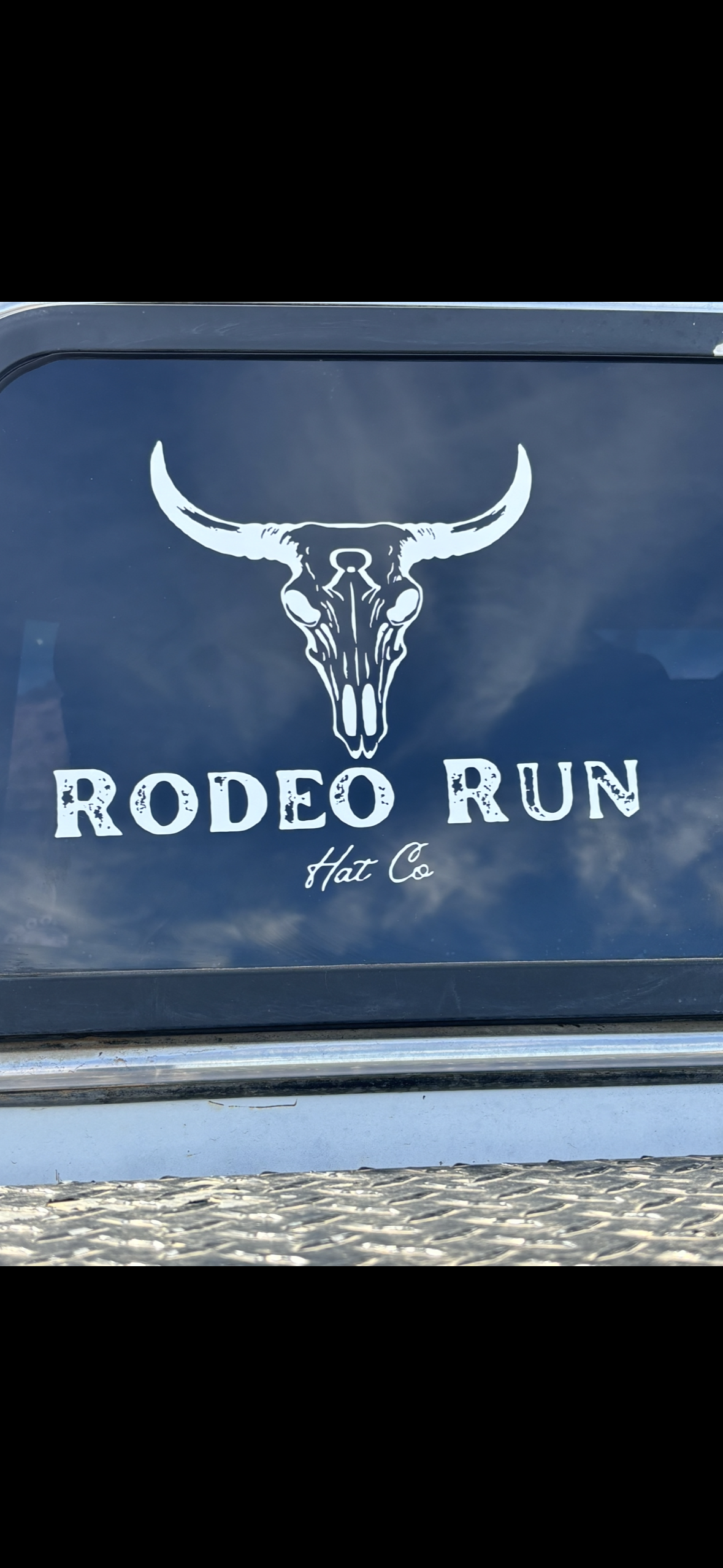 Rodeo Run's Window Decal Sticker