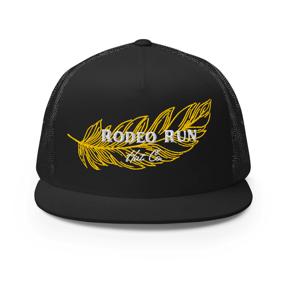 Rodeo Run's Golden Eagle Hat