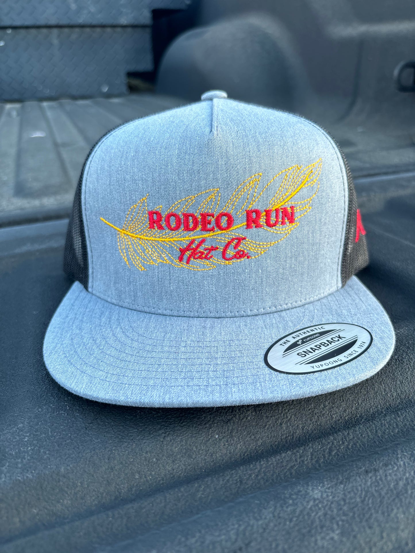New Rodeo Run's Eagle Feather Hat