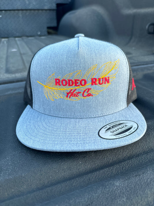 New Rodeo Run's Eagle Feather Hat