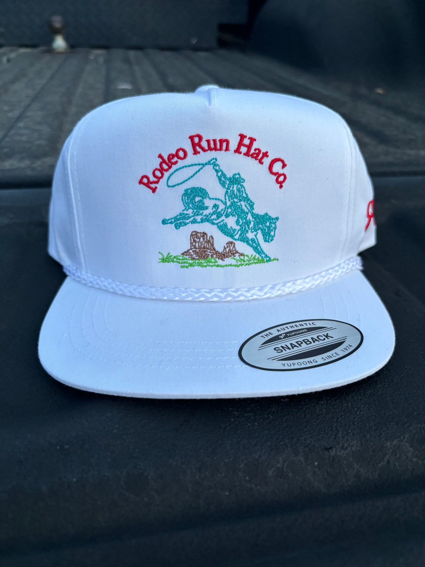 New Rodeo Run's Monument Valley Bronc Golf Hat