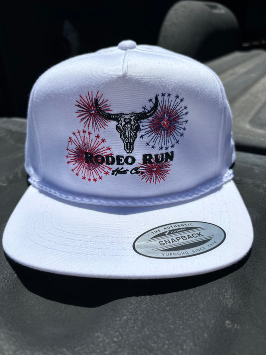 New Rodeo Run's 4th of July Hat