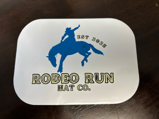 Rodeo Run's Sticker Bronc