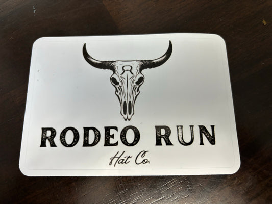 Rodeo Run's Sticker